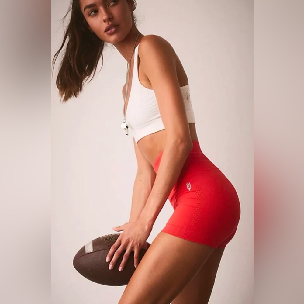Free People Movement ~ Seamless Good Karma Running Shorts ~ Size XS ~ * NWT * - Picture 7 of 15